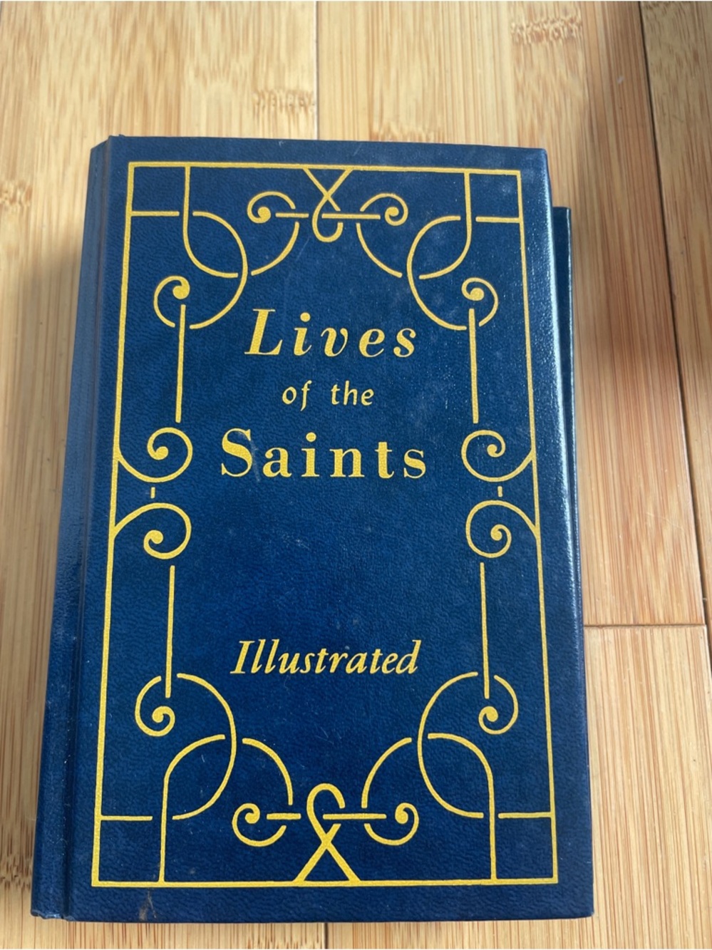 Lives of the Saints Illustrated Hardcover - Blue
